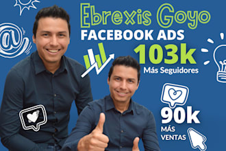 crearé y optimizaré campañas de anuncios de facebook para tu negocio