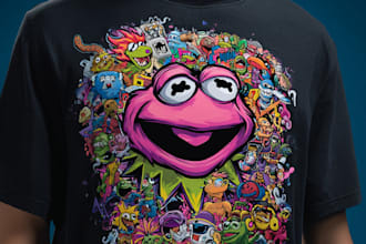 create a custom funny meme t shirt design for you