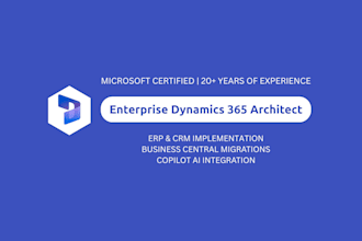 architect enterprise dynamics 365 business central and d365 crm