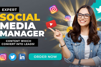 be your expert social media marketing manager and content creator for instagram