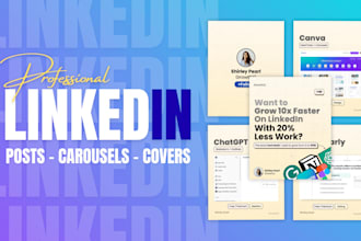 design linkedin carousel post