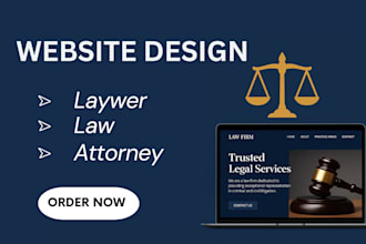build a professional law firm, lawyer or attorney website