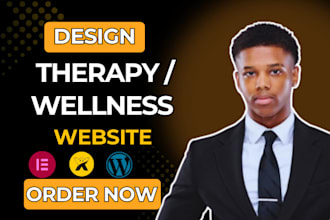 design therapy website, mental health website, wellness, therapy website