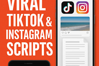 write 10 viral tiktok or instagram scripts