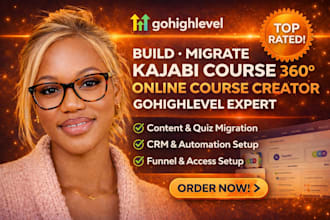 build migrate kajabi course cc360 online course creator 360 gohighlevel expert