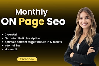 do advanced on page SEO for google and ai search visibility