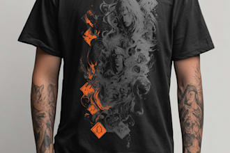 design a creative  illustration