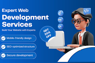 create personal portfolio or business website