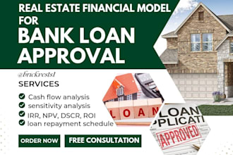 do real estate bank loan approval,investment financial model