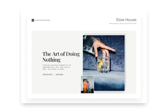 build a professional framer website or landing page for your brand