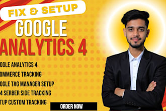 setup google analytics 4, ecommerce tracking, with GTM