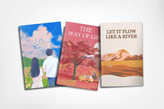 design a professional book cover