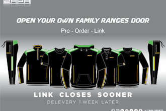 do custom irish sportswear and gaa design polo shirts hoodies half zips