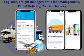 develop logistics, freight management app, fleet management, parcel delivery