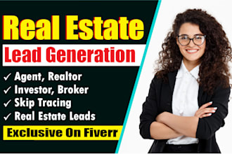 provide real estate investor, realtor and real estate agent email list
