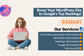 boost your wordpress website ranking with SEO, aeo and GEO
