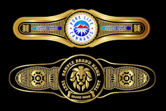 do vintage cigar logo, cigar band, cigar box, cigar ring, and cigar label design