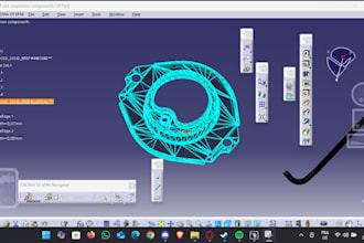 create precise 3d mechanical designs and technical drawings in catia v5