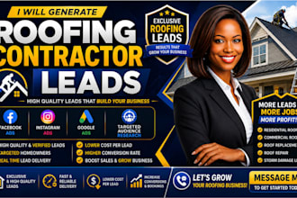 roofing contractor leads marketing roofing leads facebook google instagram ads