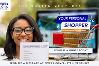 be your personal shopper, delivering your requested items anywhere in jamaica