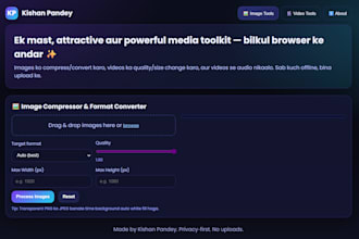 create attractive, responsive website