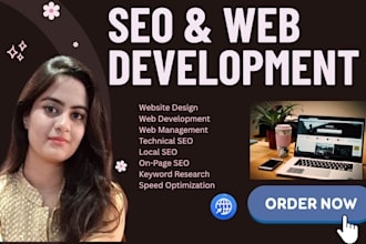 be your SEO expert and web developer