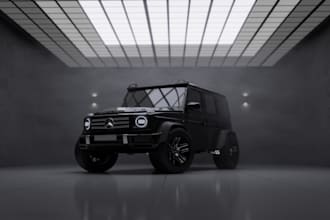 creat realistic 3d car rendering and modeling