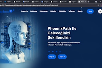 design and develop a modern personal website