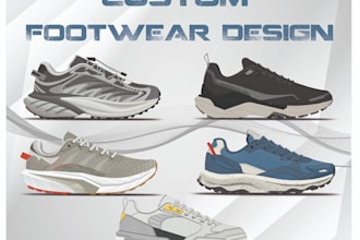 design custom sneakers and footwear concepts