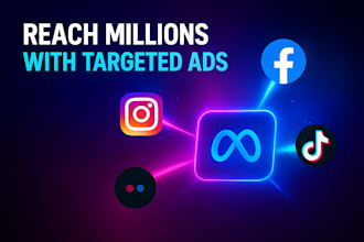 setup instagram facebook tik tok meta ads campaign marketing expert manager