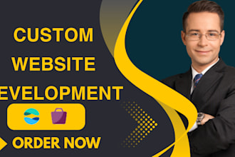 be your web developer for website development bussiness website