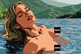 draw custom erotic nsfw illustration arts