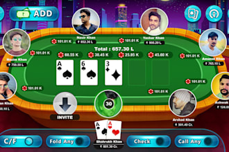 develop multiplayer card game blockchain poker platform with nft playing card
