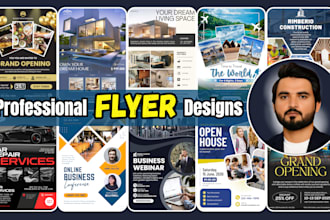 make business and event flyer