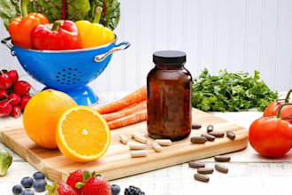 be your food scientist for recipe development, supplement formulation