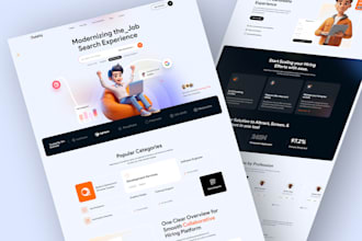 develop saas ai powered job board, staffing, recruitment website, hr automation