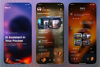 develop an intelligent ai chat app like replika and chatgpt