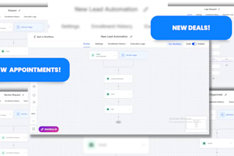 build gohighlevel workflow automations ghl calendar pipeline