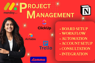 automate and integrate workflow for monday com trello notion monday crm clickup