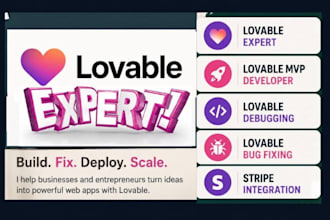 loveable expert loveable bug fixing lovable ai website dev lovable mvp developer