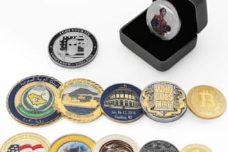 create and make custom coins