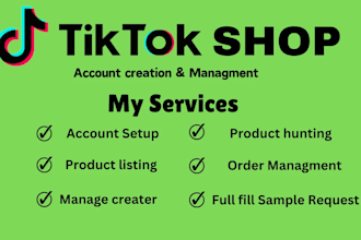 create and manage tiktok shop, run ads, shopify tiktok dropshipping, ads manager