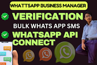professional whatsapp business manager verification with bulk SMS campaigns