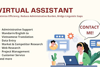 be your reliable trilingual virtual assistant in vietnam