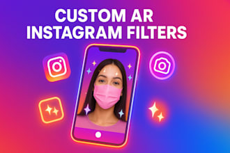 design custom ar instagram filters and effects