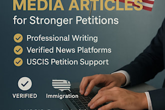 deliver eb1 compliant media articles in top outlets