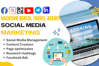 be your travel agency social media marketing vacation rental social manager