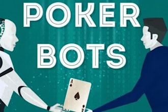 develop poker bot, telegram bot for data scrapping, web data extraction revenue