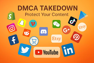 dmca takedown defamation content removal from websites, social media search