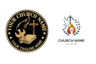 design modern church, ministry, christian or religious logo